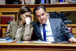 Ειρήνη Αγαπηδάκη και Άδωνις Γεωργιάδης