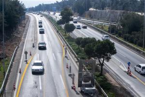 Αυτοκίνητα στον flyover
