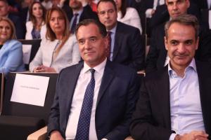 Άδωνις Γεωργιάδης και Κυριάκος Μητσοτάκης