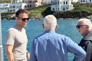 Ο Στέφανος Κασσελάκης και ο Ευάγγελος Αποστολάκης