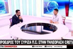 Ο Στέφανος Κασσελάκης παραχωρεί συνέντευξη
