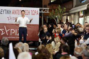 Ο Στέφανος Κασσελάκης σε ομιλία του