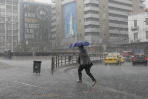 Καταιγίδα στην Αθήνα