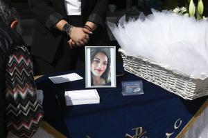 κηδεία γυναικοκτονία Άγιοι Ανάργυροι Κυριακή