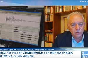 Ο καθηγητής Ευθύμιος Λέκκας στην ΕΡΤ
