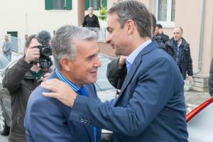 Δημήτρης Κυριαζίδης και Κυριάκος Μητσοτάκης