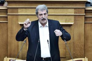 Ο Παύλος Πολάκης στη Βουλή
