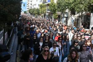Πορεία στην Πάτρα