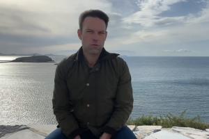 Ο Στέφανος Κασσελάκης στη Νάξο