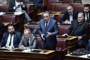 Ο Βασίλης Στίγκας στη Βουλή