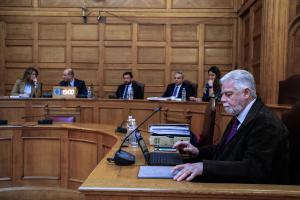 Ο Παναγιώτης Τερεζάκης στην Εξεταστική Επιτροπή για τα Τέμπη