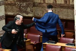 Επεισόδιο στη Βουλή