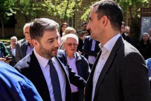 Νίκος Ανδρουλάκης και Αλέξης Χαρίτσης