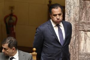 Ο Άδωνις Γεωργιάδης στη Βουλή