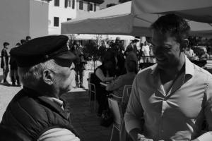 Επίσκεψη του προέδρου του ΣΥΡΙΖΑ-ΠΣ, Στέφανου Κασσελάκη, στου Παξούς. Δευτέρα του Πάσχα 6 Μαϊου 2024