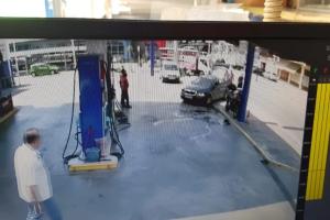 Βενζινάδικο στη Νίκαια