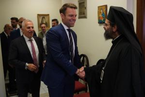 Συναντήσεις του Στέφανου Κασσελάκη με τον Μητροπολίτη Μαρωνείας και Κομοτηνής και τον Σοφολογιότατο Τοποτηρητή Μουφτή Κομοτηνής