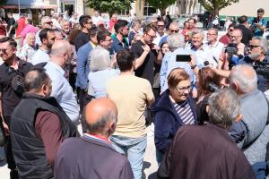 Ο Στέφανος Κασσελάκης στην Τρίπολη