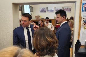 Ο Στέφανος Κασσελάκης στη Βουλή