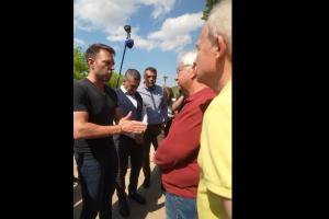 Ο Στέφανος Κασσελάκης στον Βλοχό Καρδίτσας