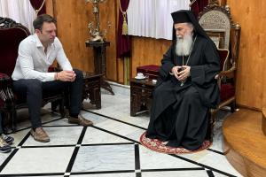 Στέφανος Κασσελάκης πατριαρχείο πατριάρχης Ιεροσολύμων
