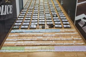 Ποσότητα κοκαΐνης σε πακέτα που εντόπισε η ΕΛΑΣ