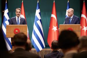 Κοινές δηλώσεις Μητσοτάκη Ερντογάν