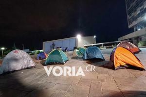 Σκηνές στο ΑΠΘ