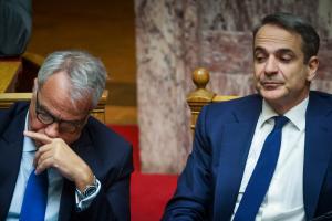 Μάκης Βορίδης και Κυριάκος Μητσοτάκης