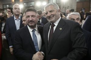 Ο Νίκος Χαρδαλιάς και ο Γιώργος Πατούλης
