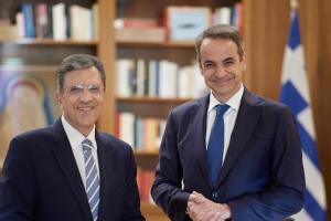 Γιώργος Αυτιάς και Κυριάκος Μητσοτάκης
