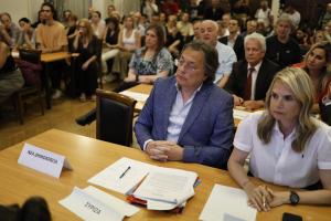 Αλέξανδρος Αυλωνίτης και Μιλένα Αποστολάκη