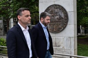 Χάρης Δούκας και Νίκος Ανδρουλάκης
