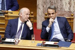 Γιώργος Φλωρίδης και Κυριάκος Μητσοτάκης