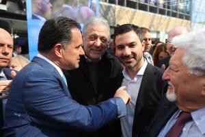 Ο Άδωνις Γεωργιάδης με τον Σταμάτη Πουλή