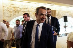 Κυριάκος Μητσοτάκης και Παύλος Μαρινάκης