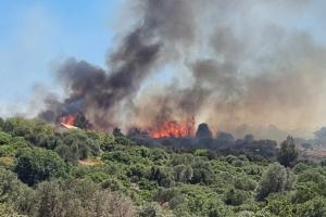 Φωτιά στη Χίο