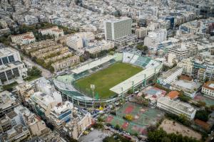 ΤΟ ΓΗΠΕΔΟ "ΑΠΟΣΤΟΛΟΣ ΝΙΚΟΛΑΙΔΗΣ" ΑΠΟ ΨΗΛΑ / ΑΕΡΟΦΩΤΟΓΡΑΦΙΕΣ - ΛΗΨΕΙΣ ΜΕ DRONE