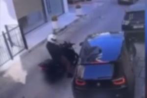 Η στιγμή της δολοφονίας του τοπογράφου στο Ψυχικό