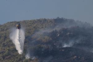 φωτιά Αττική ελικόπτερο