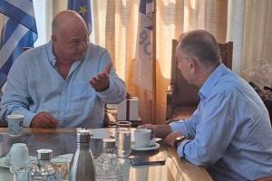 Ο Αχιλλέας Μπέος και ο Χρήστος Κέλλας