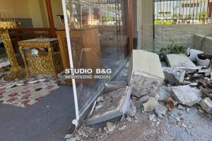 Πήγε να ανάψει κερί στον Άγιο Δημήτριο και γκρέμισε την μάντρα και την είσοδο της εκκλησίας