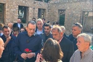 Στη Μάντρα του Μπλόκου της Κοκκινιάς και το Μουσείο Εθνικής Αντίστασης ο Σωκράτης Φάμελλος