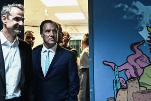 Κυριάκος Μητσοτάκης και Άδωνις Γεωργιάδης