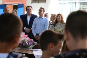 Κυριάκος Πιερρακάκης και Κυριάκος Μητσοτάκης