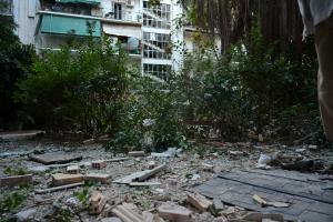 Έκρηξη σε διαμέρισμα πολυκατοικίας στην οδό Αρκαδίας, στους Αμπελόκηπους, 31 Οκτωβρίου 2024