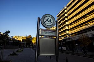 Είσοδος μετρό Θεσσαλονίκης