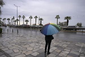 καιρός βροχή καταιγίδα ομπρέλα