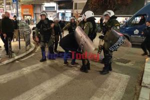 Προσαγωγές στη Θεσσαλονίκη μετά την πορεία για τον Γρηγορόπουλο