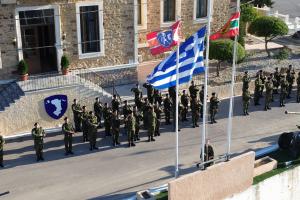 Στρατιώτες σε στρατόπεδο